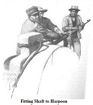 Fitting Shaft to Harpoon