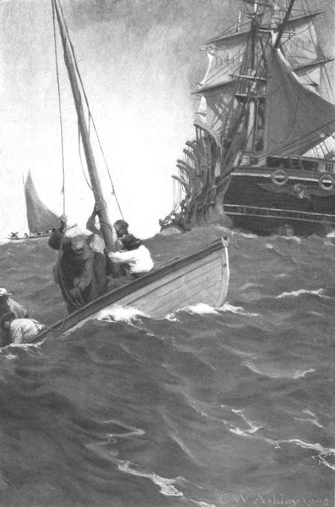 The boats were launched