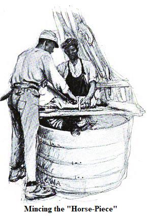 Mincing the Horse-Piece