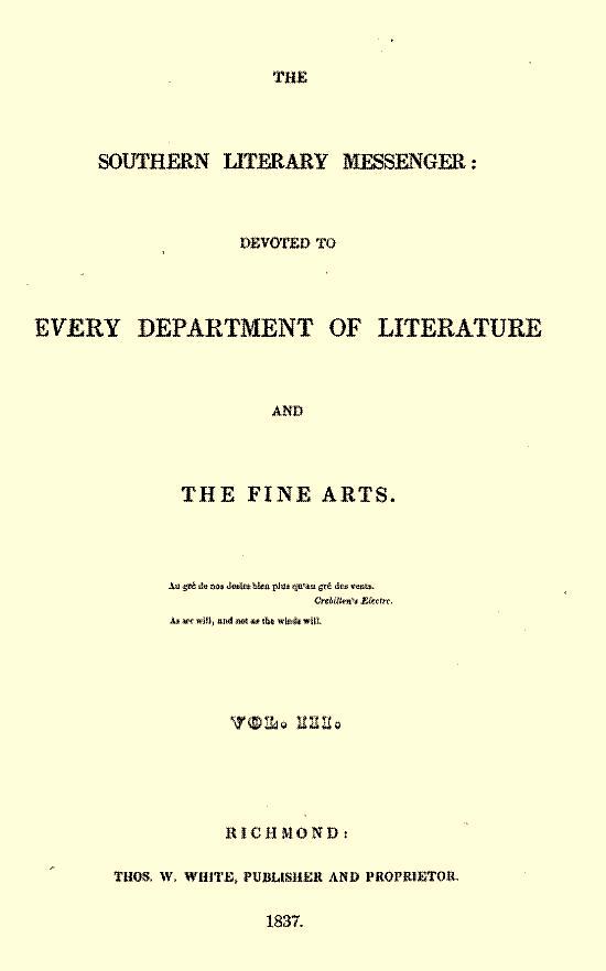 Volume title page