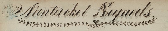 Nantucket Signals